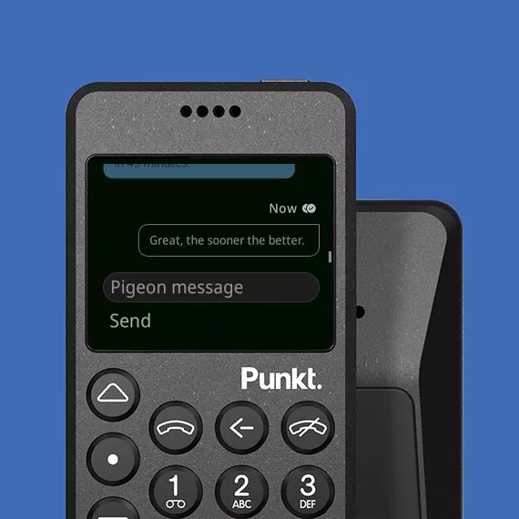 Messaging, Safely with Punkt voice phone