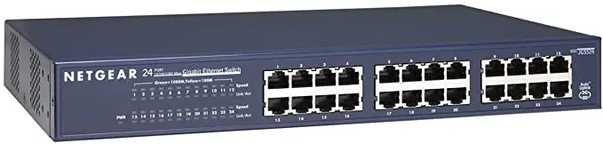  NETGEAR 24-Port Gigabit Ethernet Unmanaged Switch (JGS524)