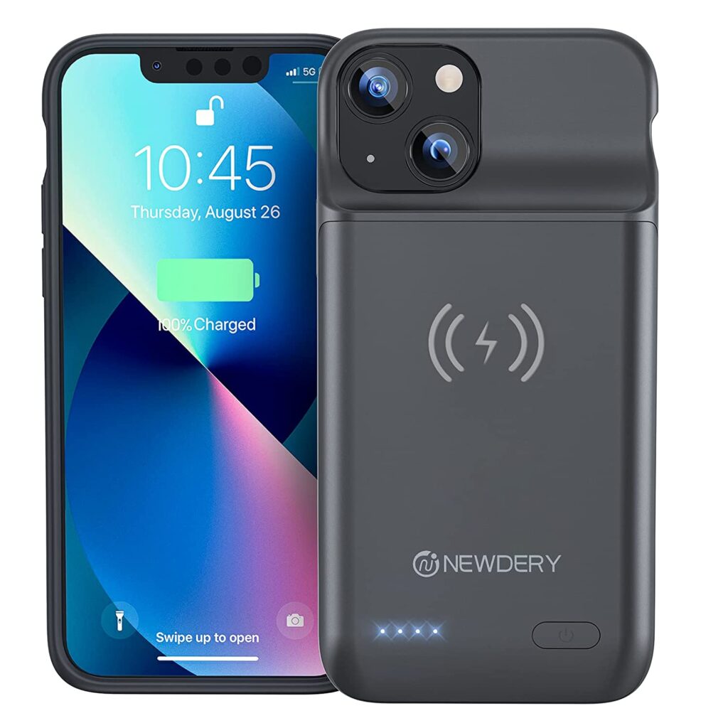 NEWDERY Battery Case: Battery Case for iPhone 12