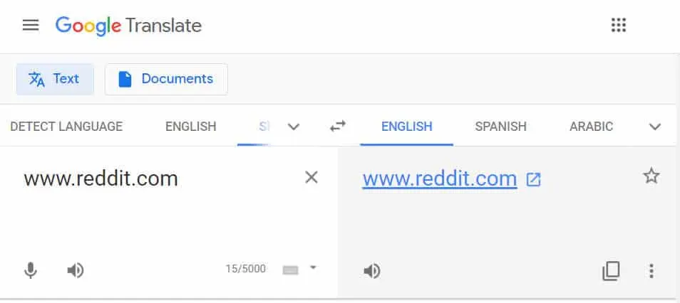 Google Translate allows you to access websites that are restricted