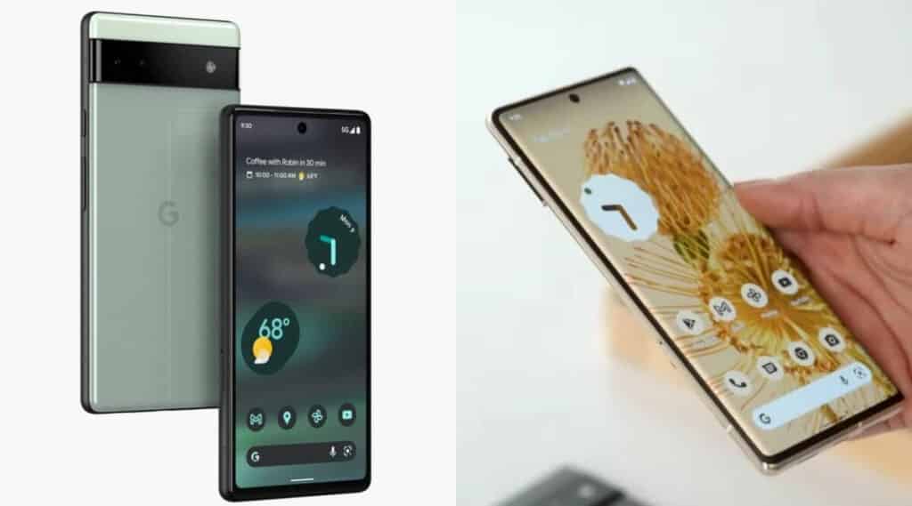 Google Pixel 6a vs. Pixel 6: Design