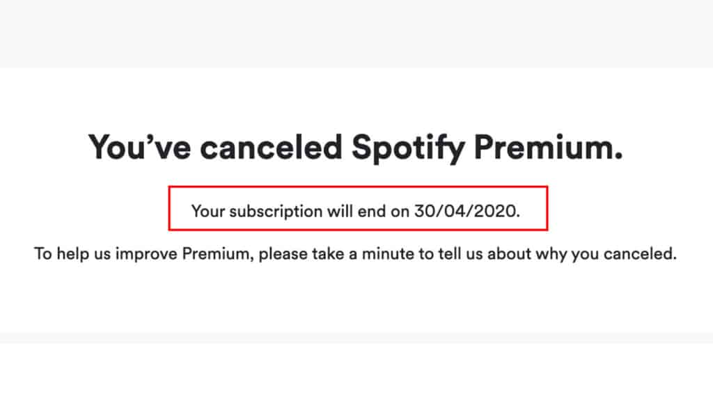 How to cancel Spotify 