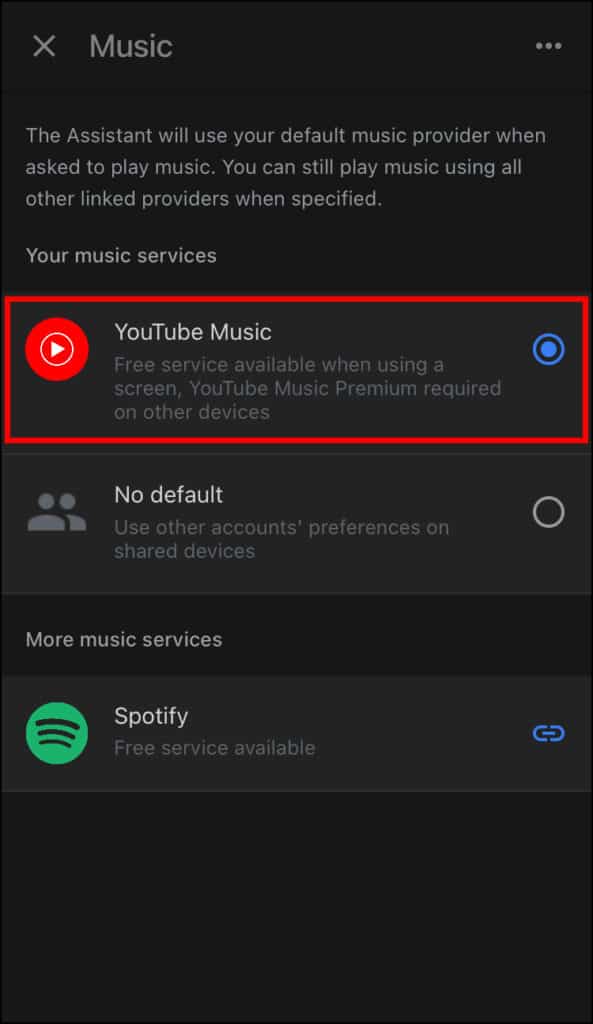 Youtube music