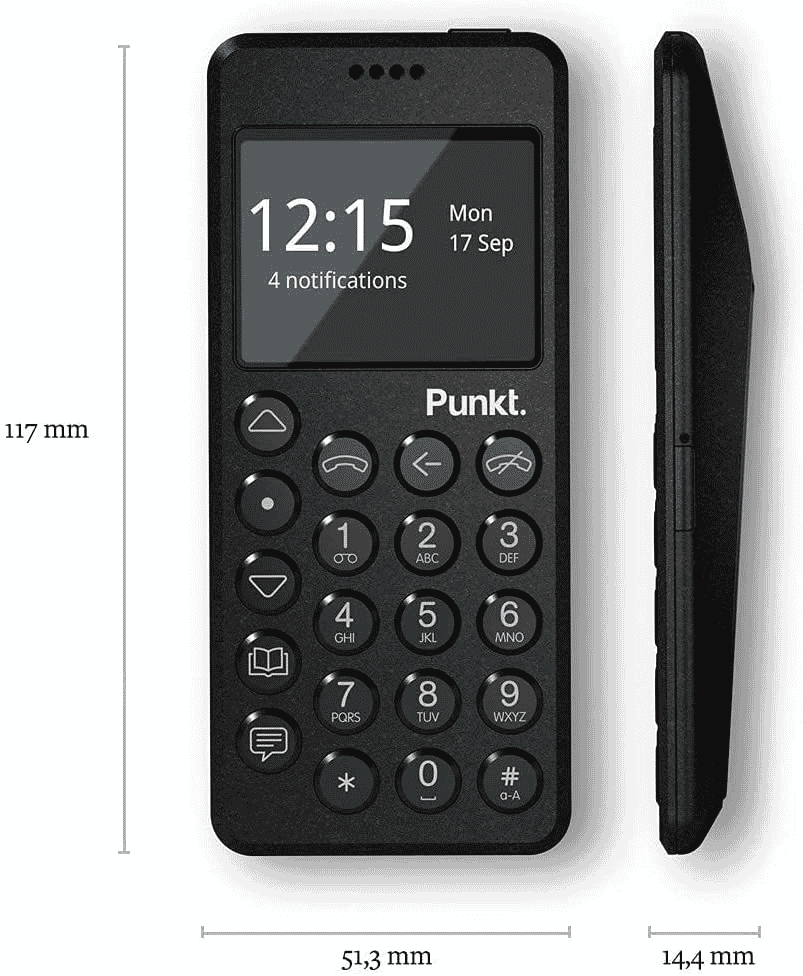 Punkt MP02 voice phone is a high-end object for security-conscious!