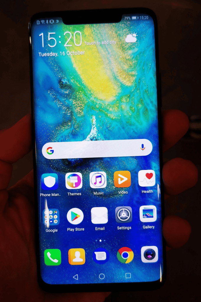 Huawei Mate 20 - A Feature-rich phone with a Dewdrop display!