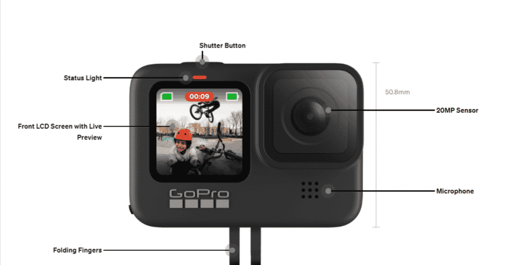 GoPro Hero 9 Black -A waterproof and HD camera worth it!