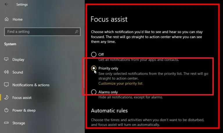 How to Silence Notifications in Windows With Focus Assist?