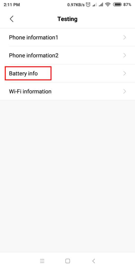 How to check Android battery health?