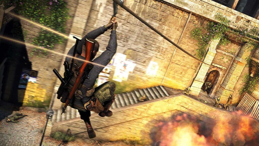 Sniper Elite 5: A close-up view of the incredible battle!