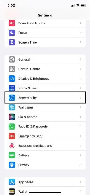 go to accessibility- navigate your iPhone with voice control