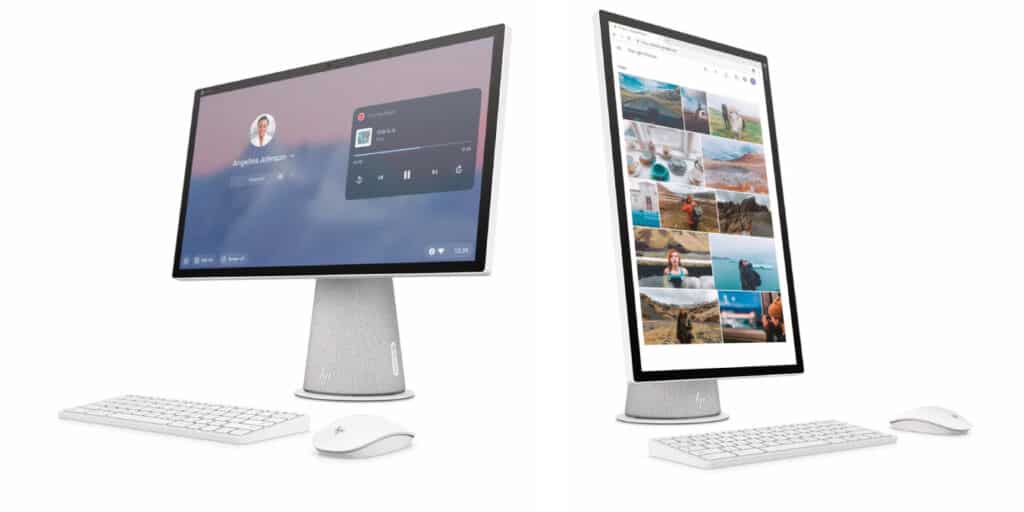 HP Chromebase A-I-O 22: With new Rotating Touch HD Display!