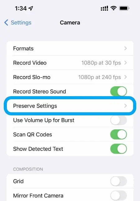 How to turn off macro mode on iPhone 13 Pro?
