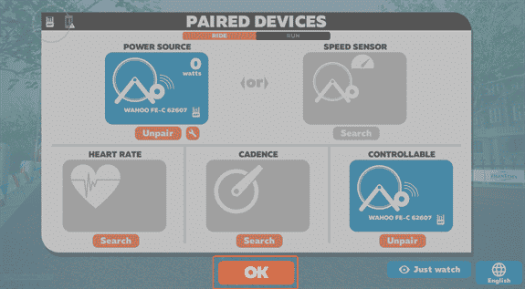 Set Up and Pairing: zwift app
