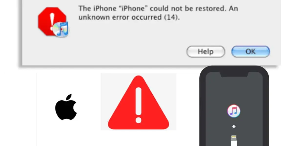 How to fix iPhone “Error 14”?