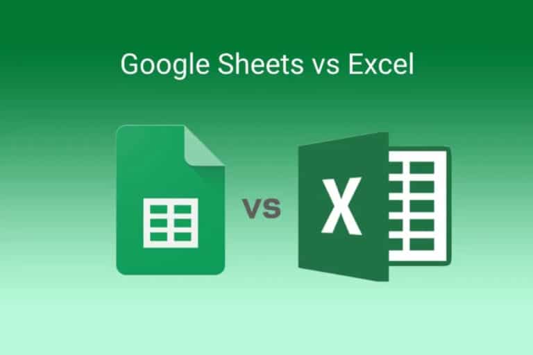 Excel vs. Google Sheets