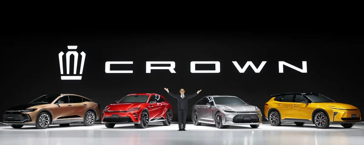 New Toyota Crown Family of Vehicles: Flagship Hybrid!