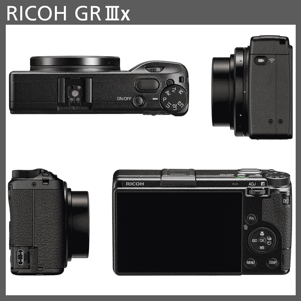  Ricoh GR IIIx digital camera