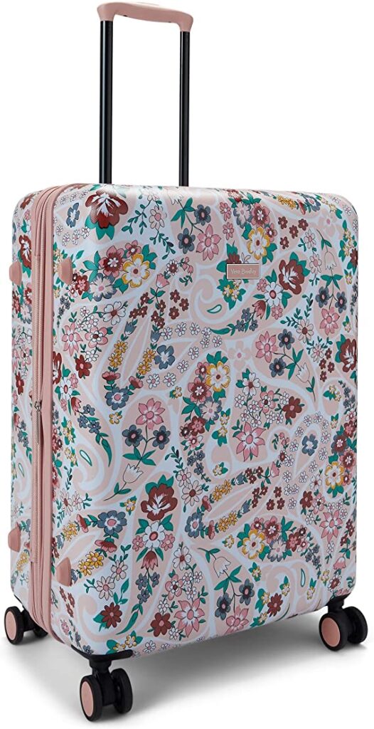 Carry-on Luggage: Vera Bradley Hardside Rolling Suitcase