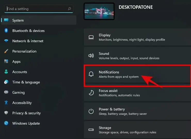How to silence notifications on Windows 11