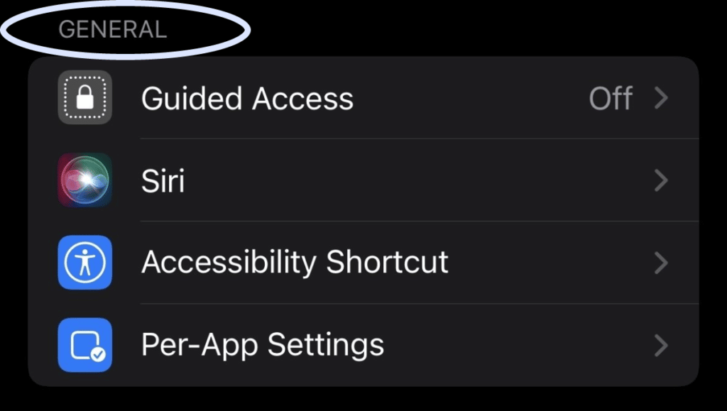 Accessibility features on iPhone and iPad