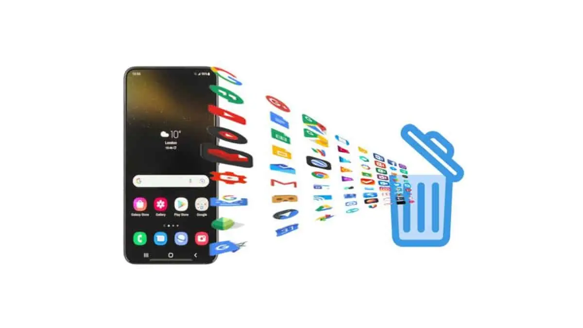 How to delete Apps from a Samsung Phone?