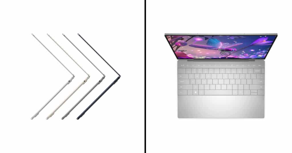 MacBook Air M2 vs Dell XPS 13 Plus