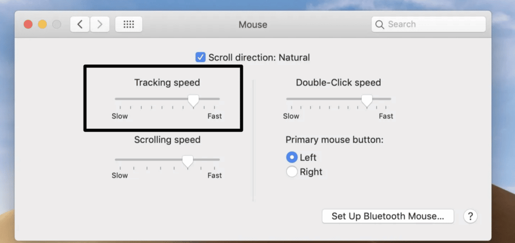 change mouse DPI on PC