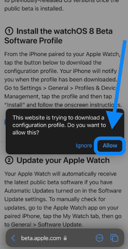 How To Download The second public beta of watchOS 9 to your apple watch?