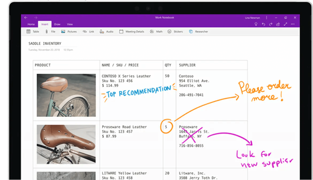 Microsoft Onenote