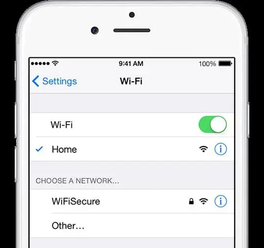 Examine and correct your cellular and WiFi connections.