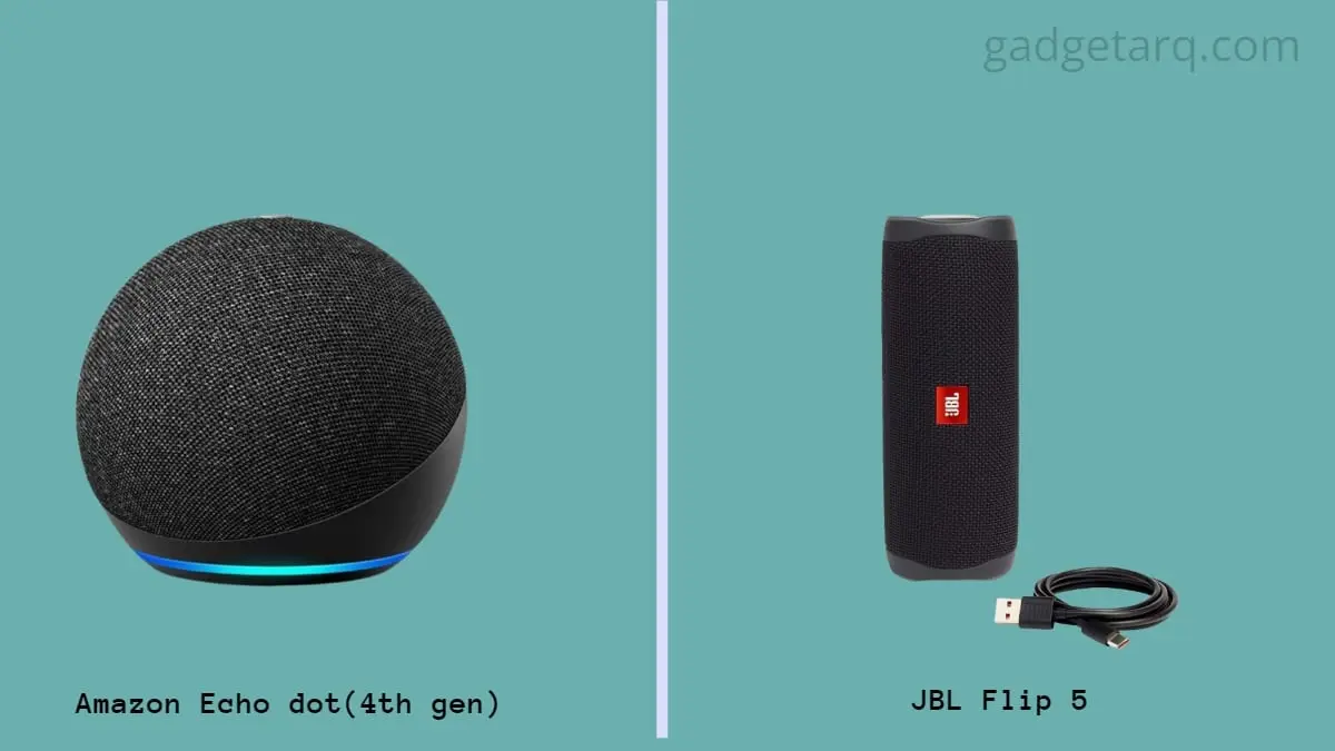 Amazon Echo dot (4th gen) vs. JBL Flip 5- time to pick between two!