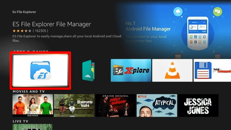 transfer files from android to firestick
