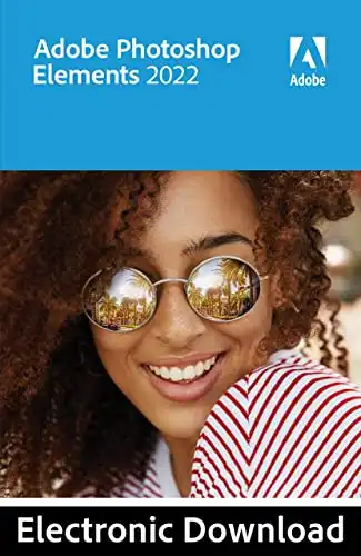 Adobe | Photoshop Elements 2022 | Windows PC Code | Software Download | Photo Editing | Video Editing
