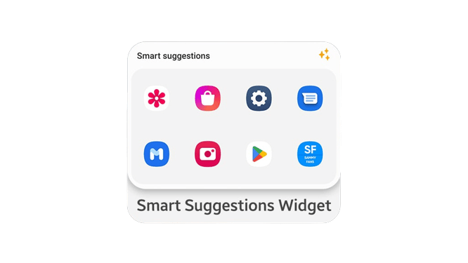 Enhancement in smart widgets in Samsung One UI 5