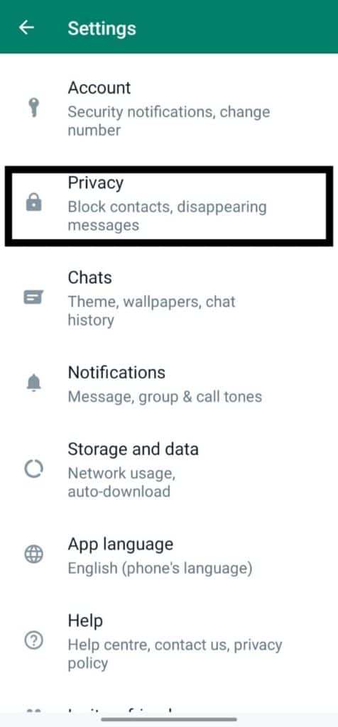 How to change the last seen status on WhatsApp?