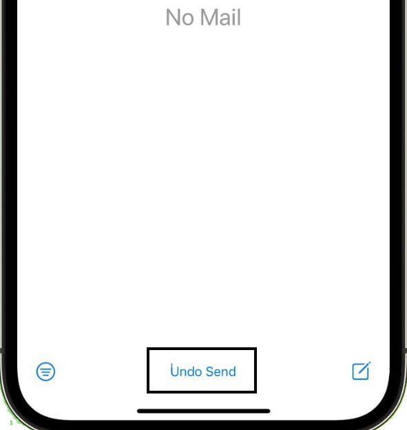 Schedule Emails in iOS 16 Undo send