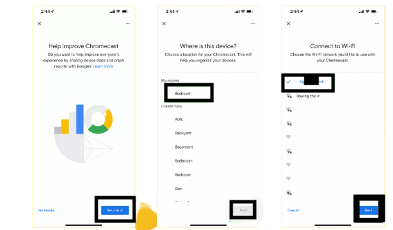 How to set up Google Chromecast?