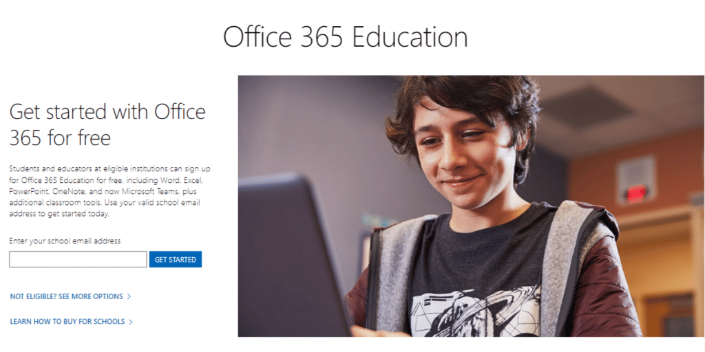 Office 365 is free for students
