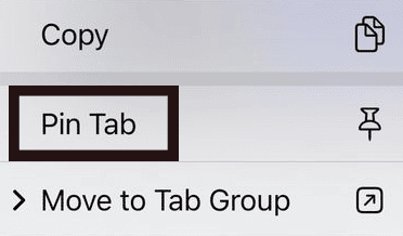 share tab groups in iOS 16 safari