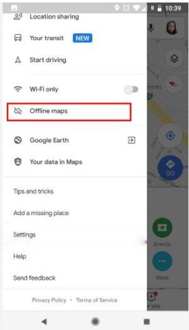 How to download Google Maps on mobile for offline use?