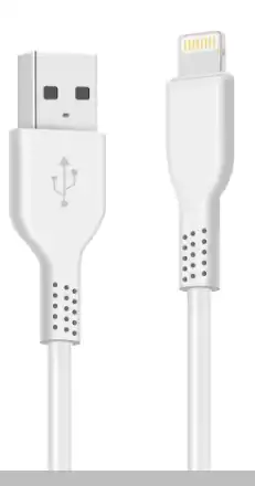 C3 iPhone Charger Cable Lightning Cable USB Fast Charging Lead, 1 Metr – Vibe Centre Ltd
