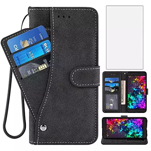 Asuwish Compatible with Razer Phone 2 Wallet Case