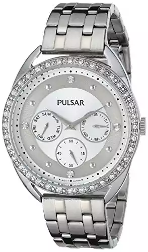Pulsar Women's PP6177 Silver Watch