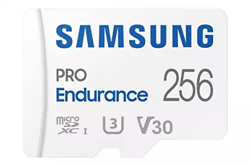 SAMSUNG PRO Endurance 256GB MicroSDXC Memory Card