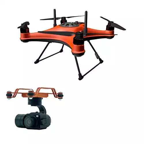 Swellpro SplashDrone 4 Multi-Functional Waterproof Drone with Swellpro GC3-S Waterproof 3-Axis Gimbal 4K Camera