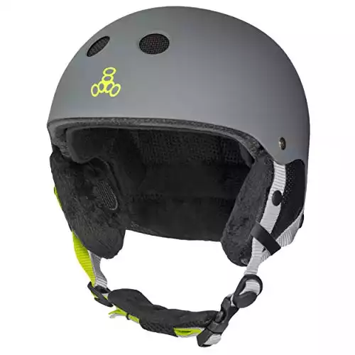 Triple Eight Snow Audio Ski and Snowboard Helmet