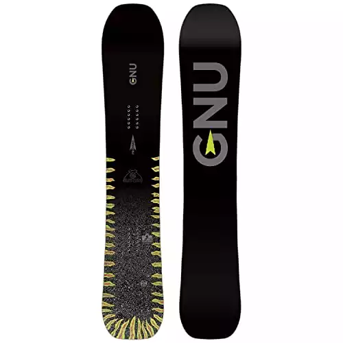Gnu Banked Country Mens Snowboard, 163W