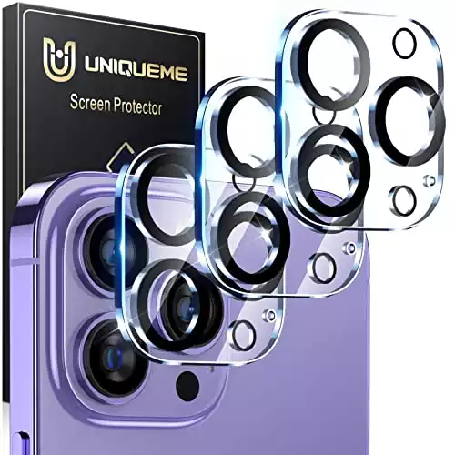 UniqueMe 3-Pack Camera Protector