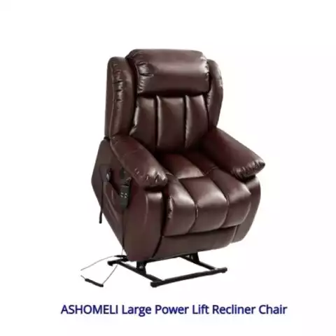 ASHOMELI Large Power Lift Recliner Chair