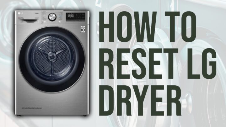 how to reset lg dryer